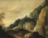 Teniers David II Mountainous Landscape - Hermitage